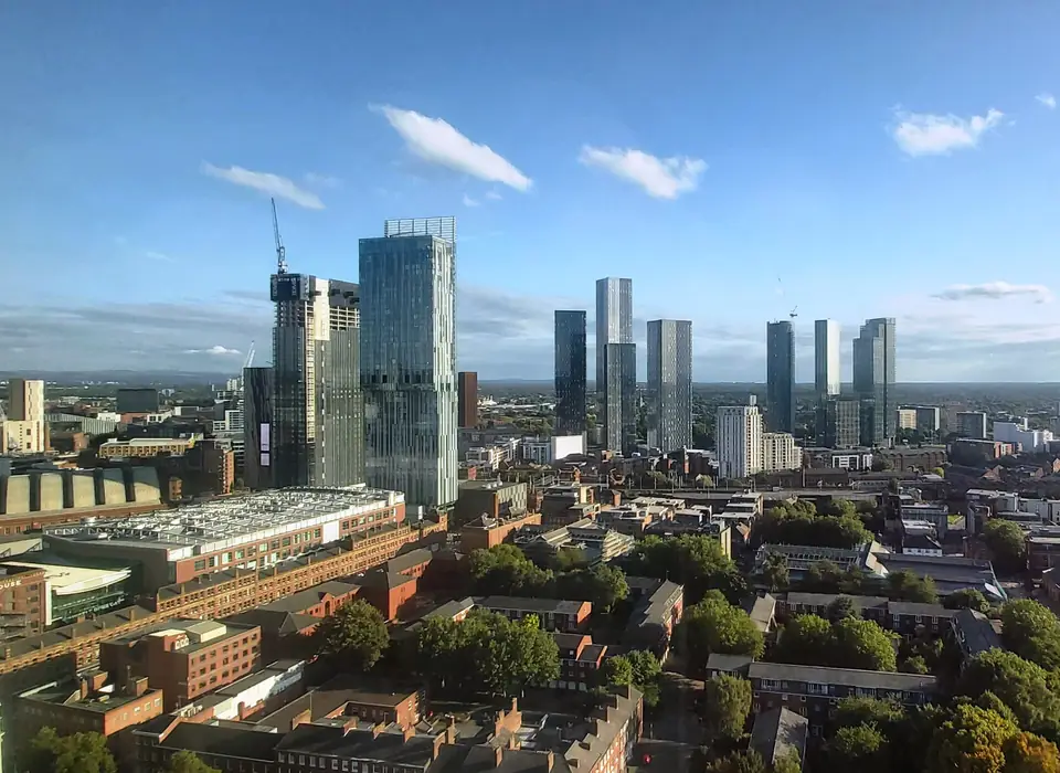 Manchester — City centre skyline