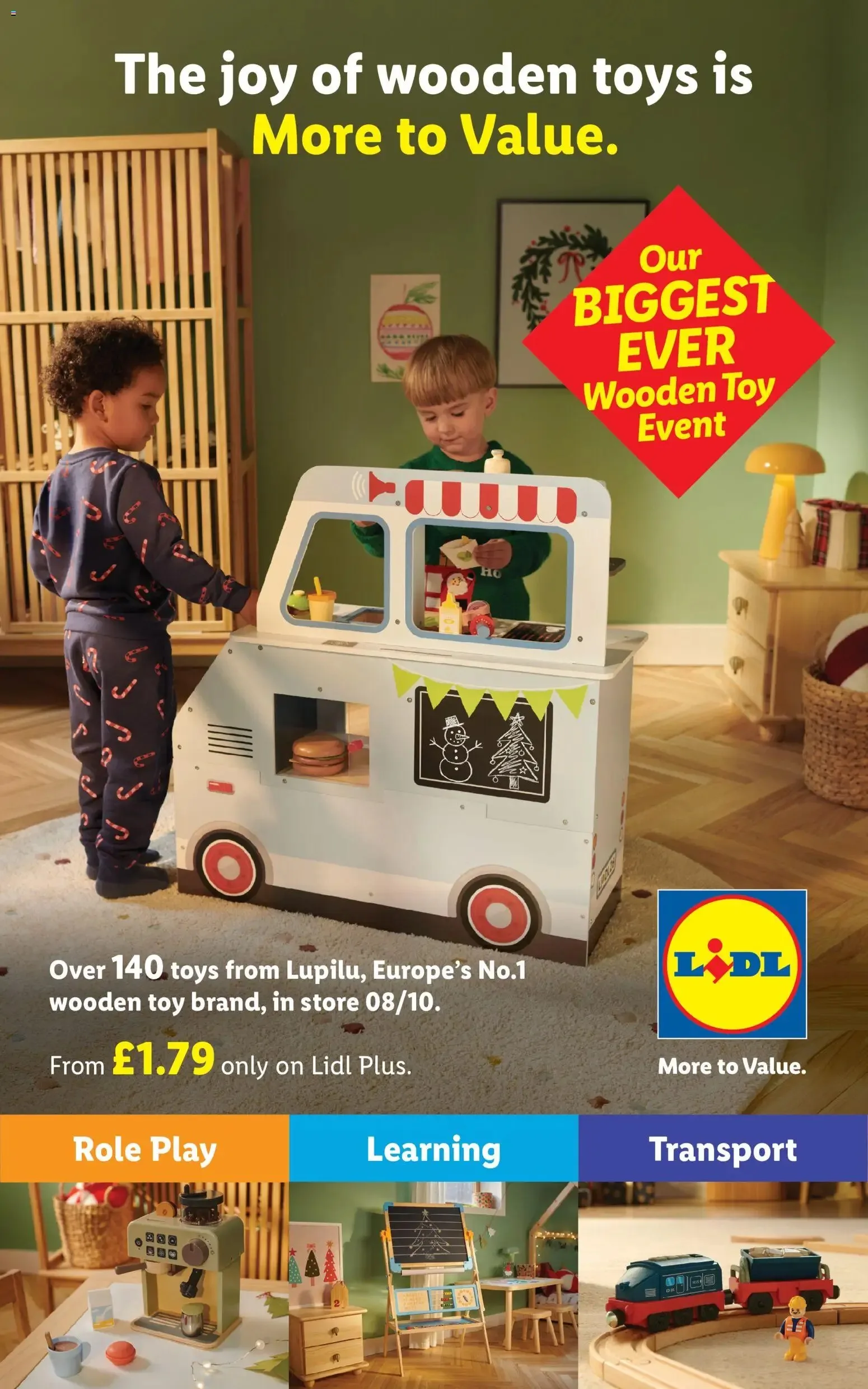 Weekly offers Lidl Wooden Toys