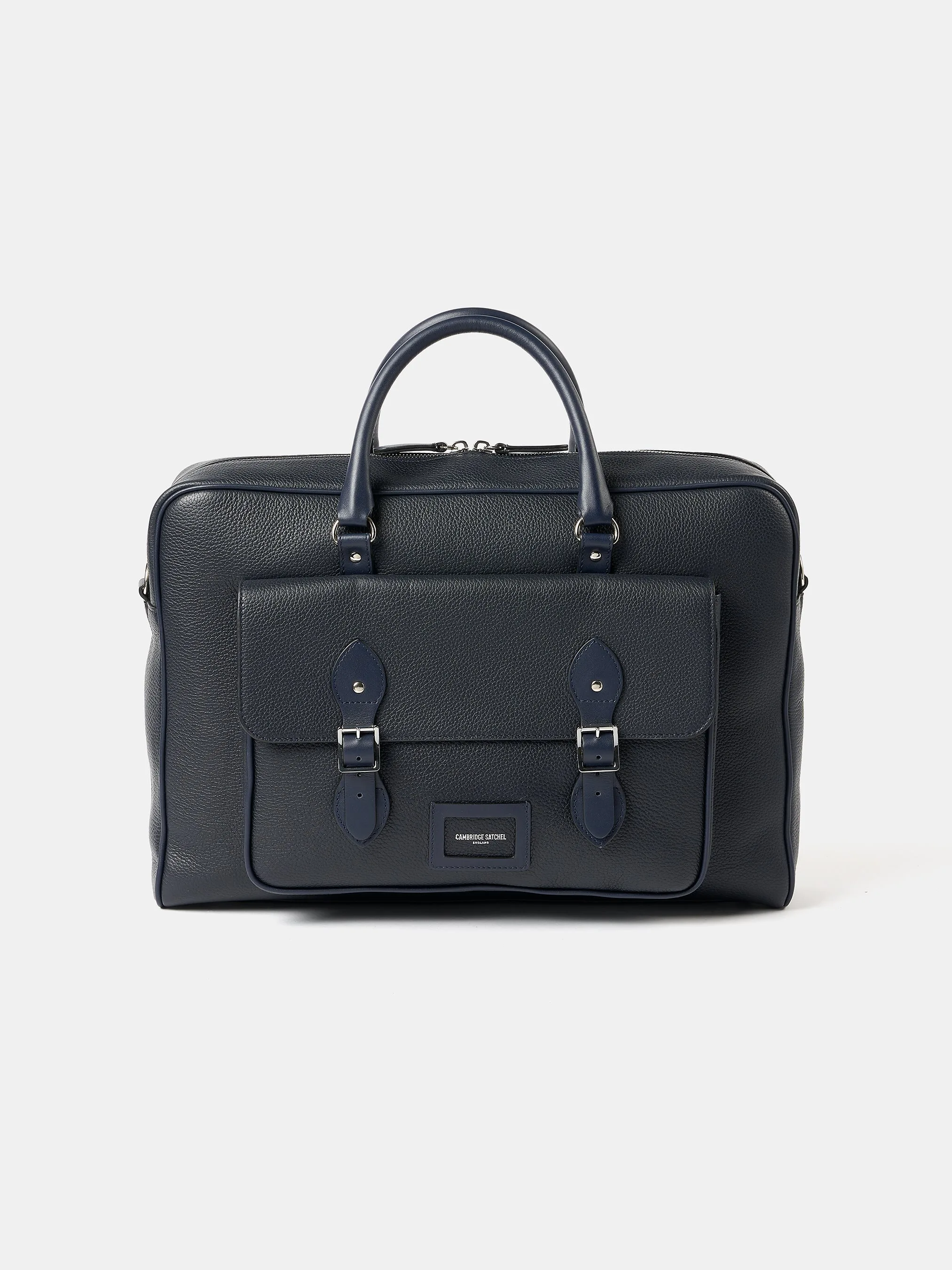 The Brief - Ink Calf Grain