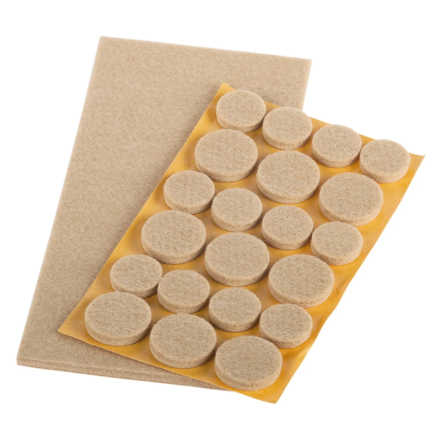 Assorted Self-Adhesive Felt Furniture Pads