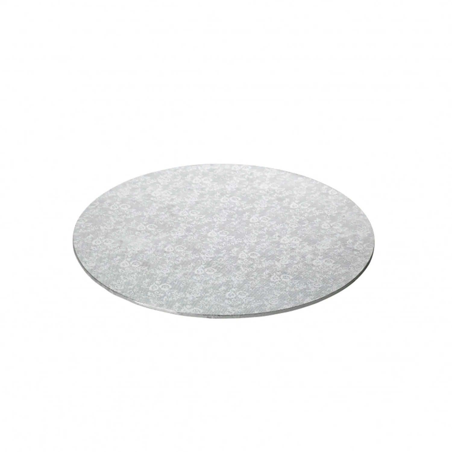 Extra Strong 25.5cm Silver Cake Board - Round