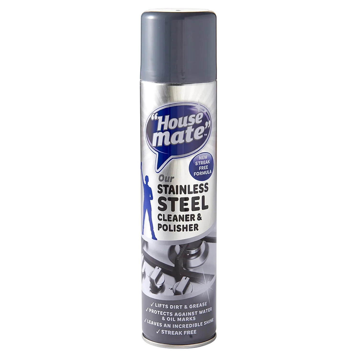 House Mate Stainless Steel Clean & Polish Spray 400ml