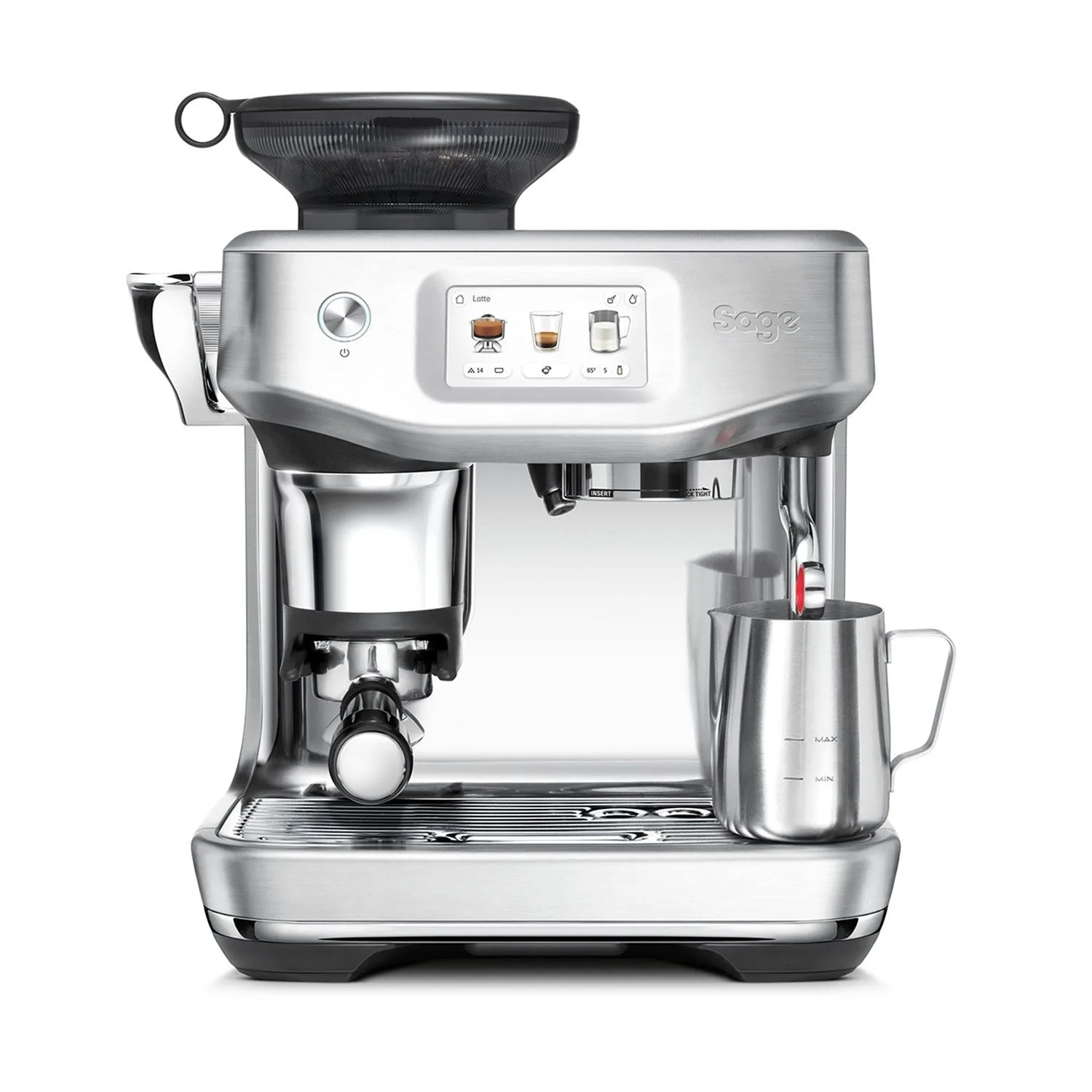Sage Barista Touch Impress Bean to Cup Coffee Machine SES882BSS4GUK1