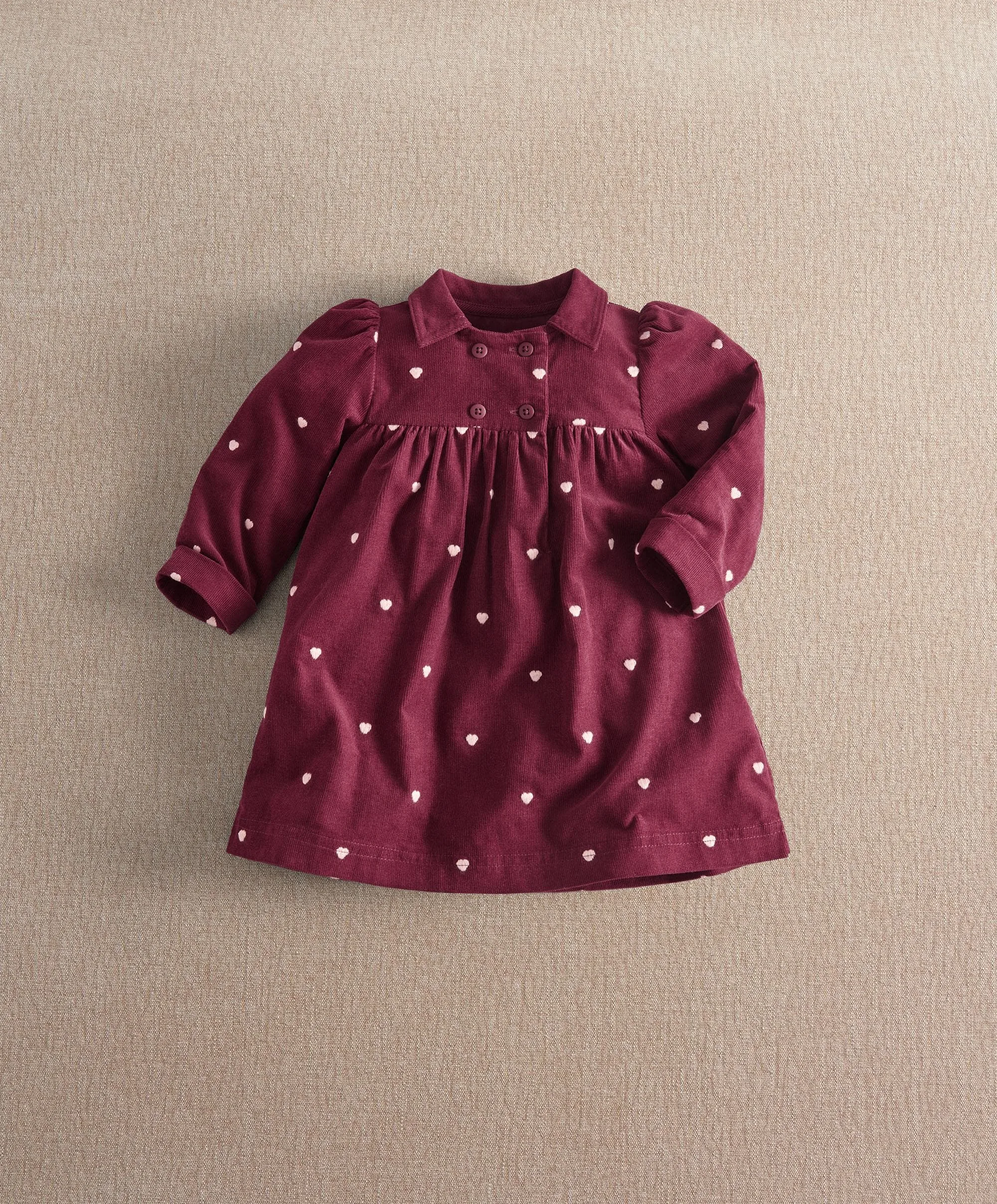 Heart Embroidery Dress