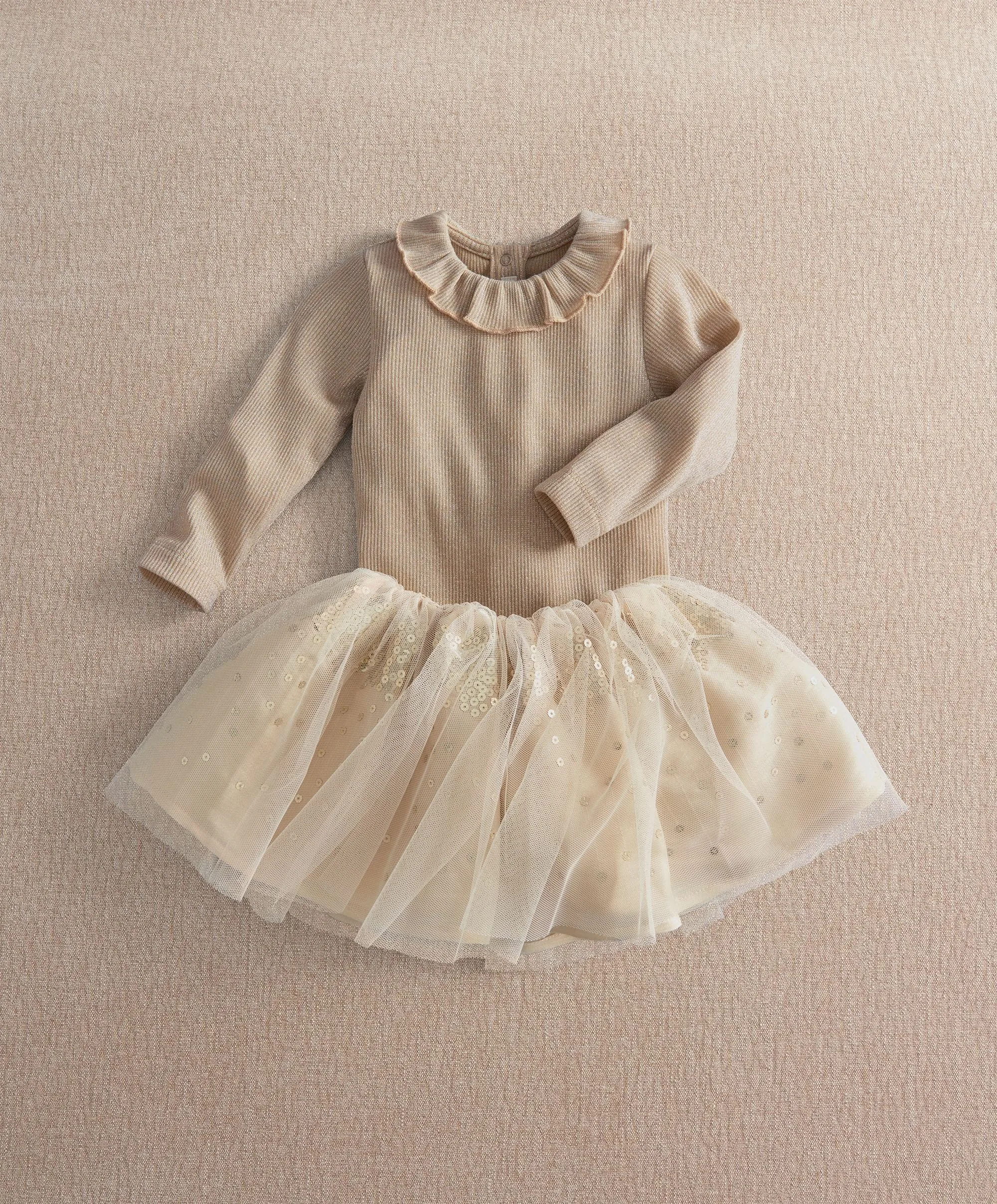 Gold Sequin Tutu & Bodysuit