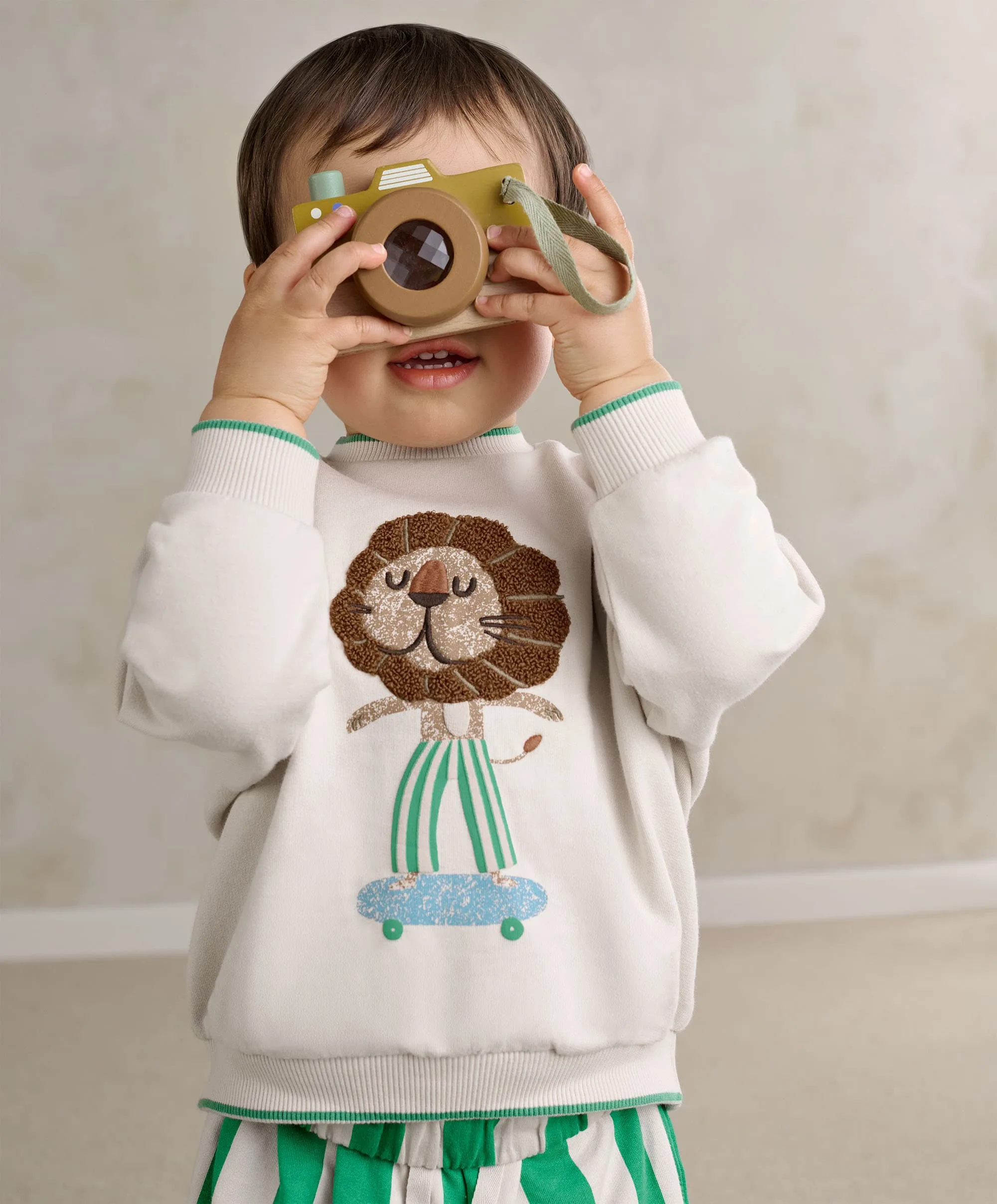 Lion Boucle Sweatshirt
