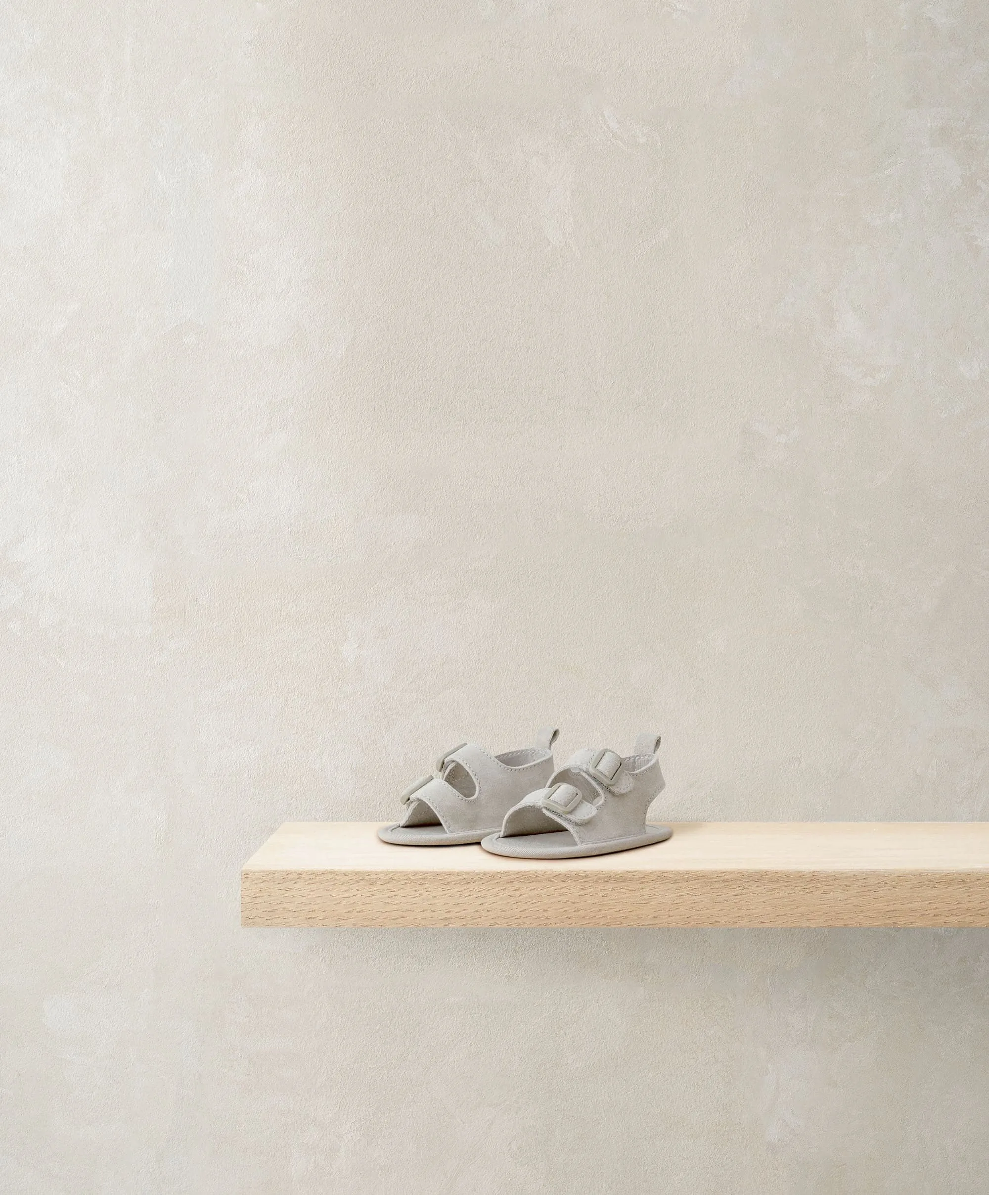 Stone Suede Sandals