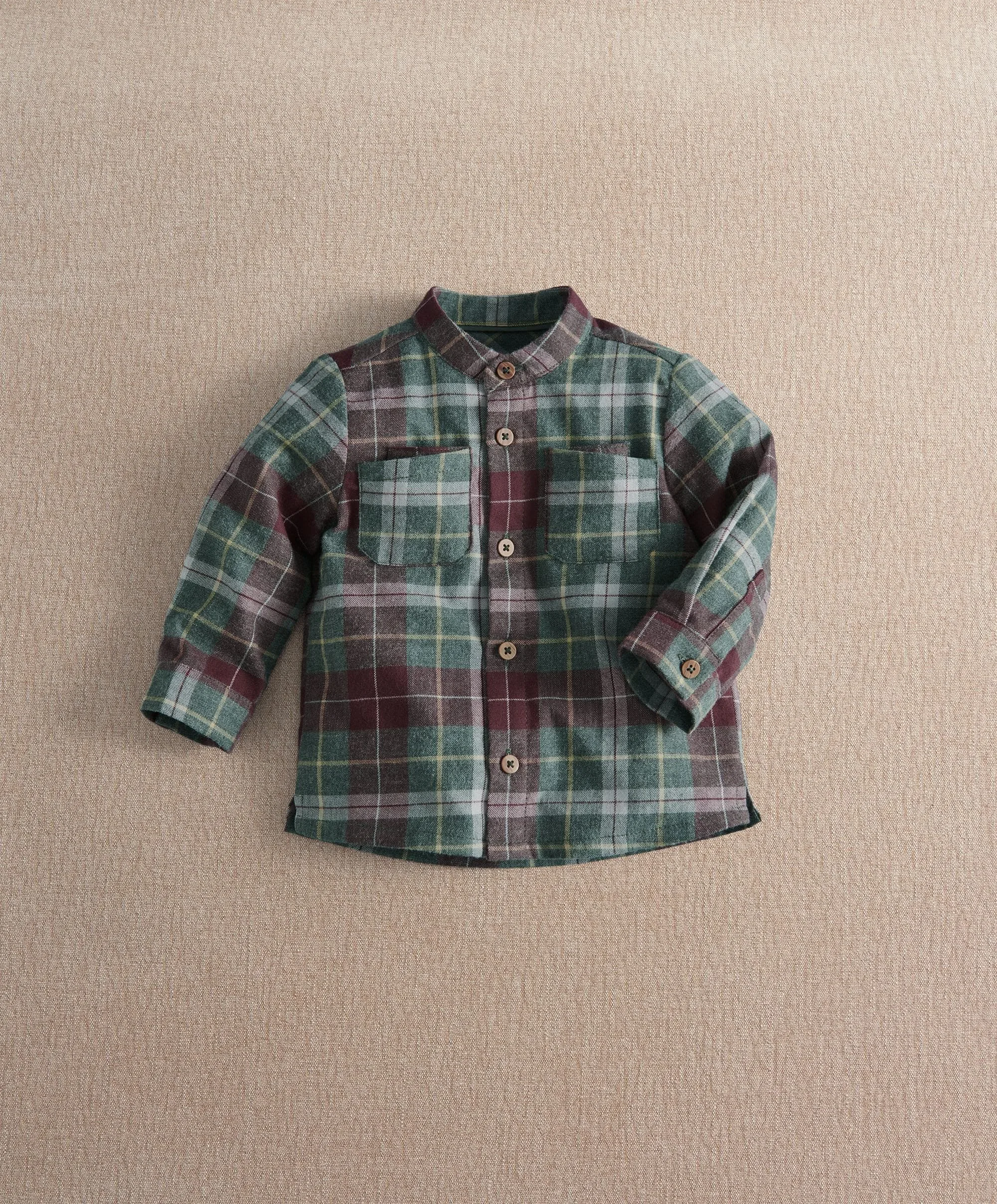 Woven Checkered Shirt