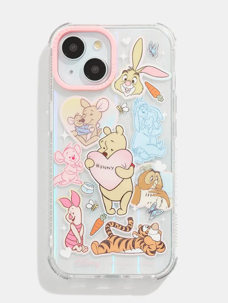 Disney Winnie the Pooh Cute Sticker Shock iPhone Case