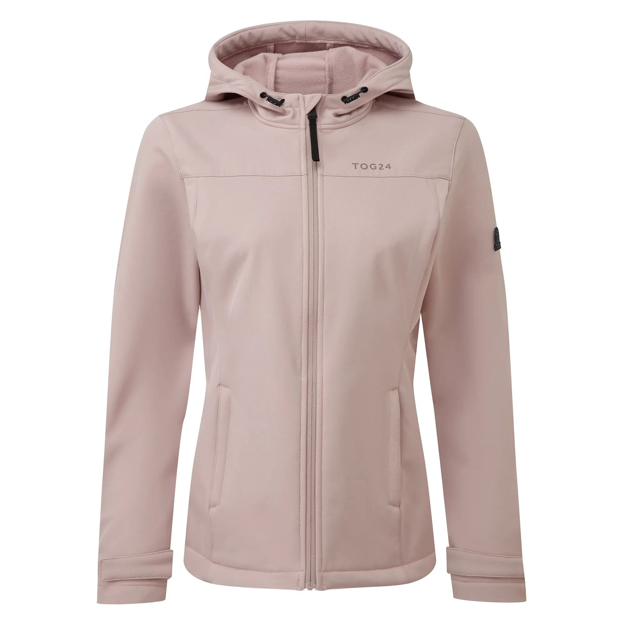 Keld Womens Shower Resistant Hooded Softshell Jacket - Dusky Pink